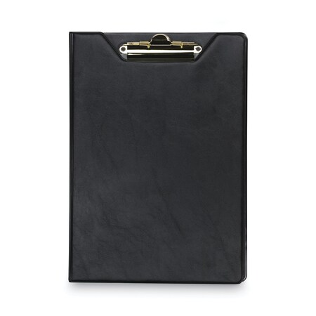 Samsill Heavy Sealed Brass Clip Black Padfolio 71410